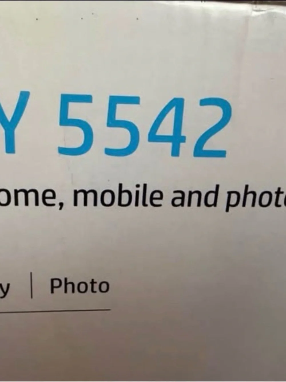 NEW HP ENVY 5542 Wireless All-in-One Printer Scanner Copier Photo Printer NIB